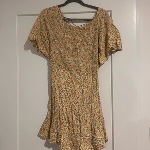 Floral Print Women's mini Dress